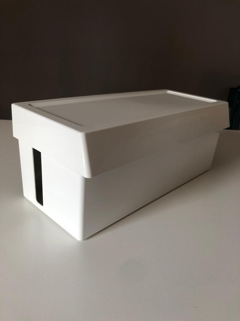 Boite pour rangement de câbles IKEA SATTING, Enlèvement ou Envoi, Utilisé