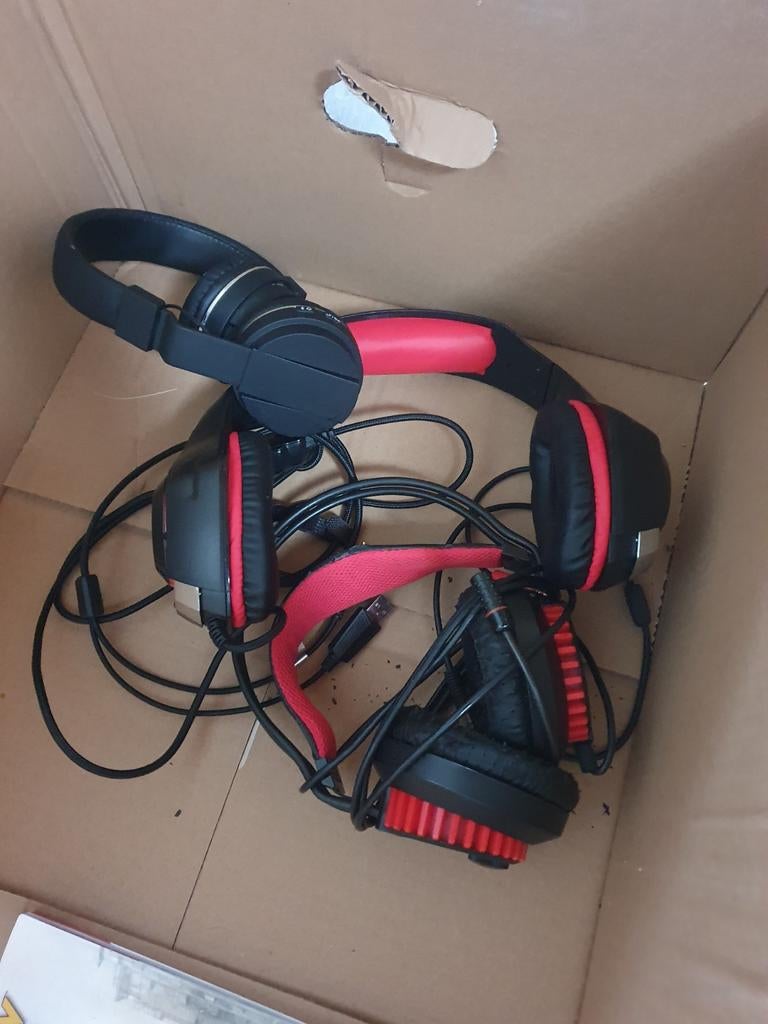Lot de 3 casques gaming, Enlèvement