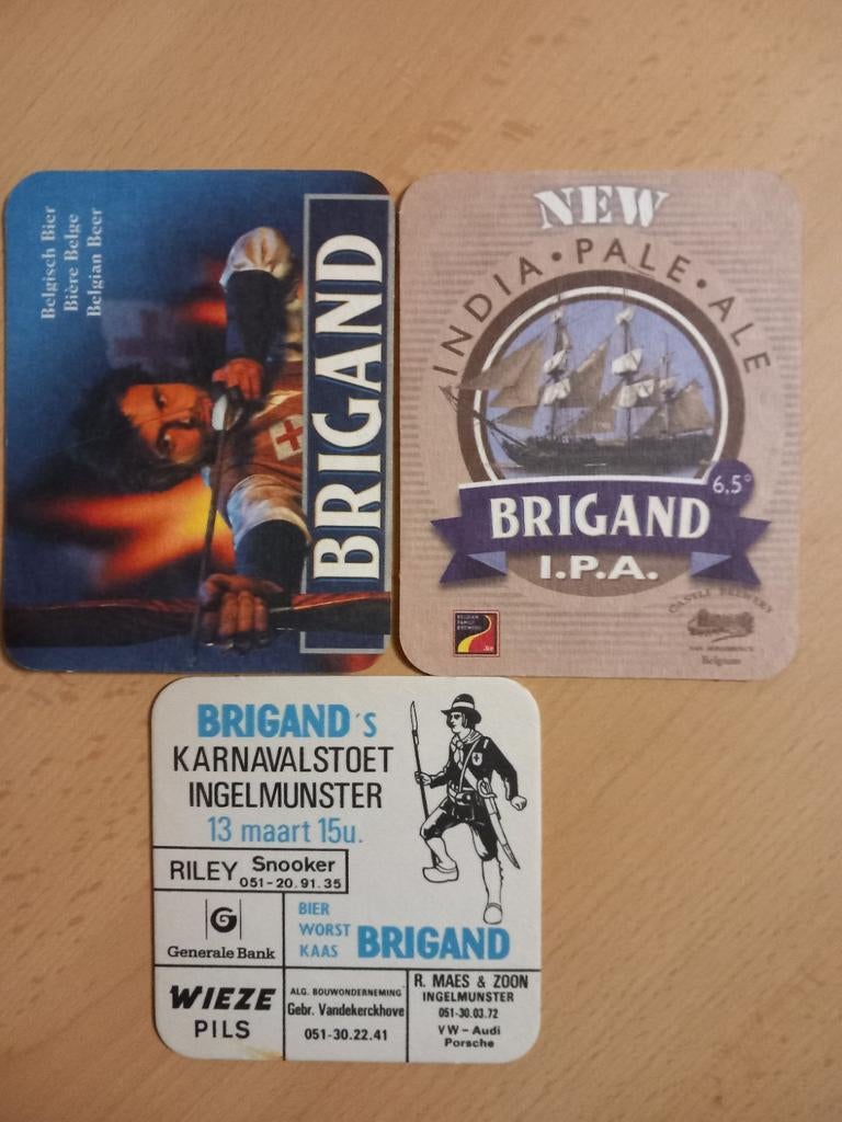 Sous-bocks Brigand (158), Collections, Enlèvement ou Envoi