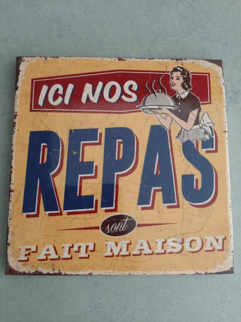 Onderzetter voor pot of pan - retro/vintage stijl - NIEUW, Ophalen, Nieuw
