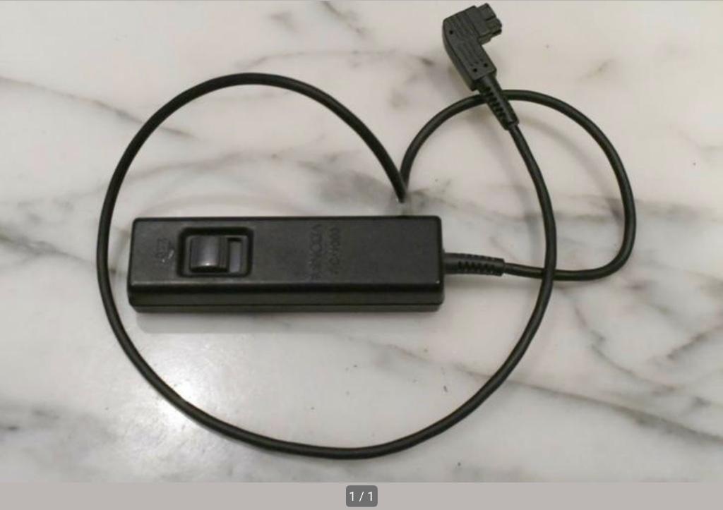 Minolta RC-1000 afstandsbediening, Ophalen of Verzenden, Zo goed als nieuw, Origineel