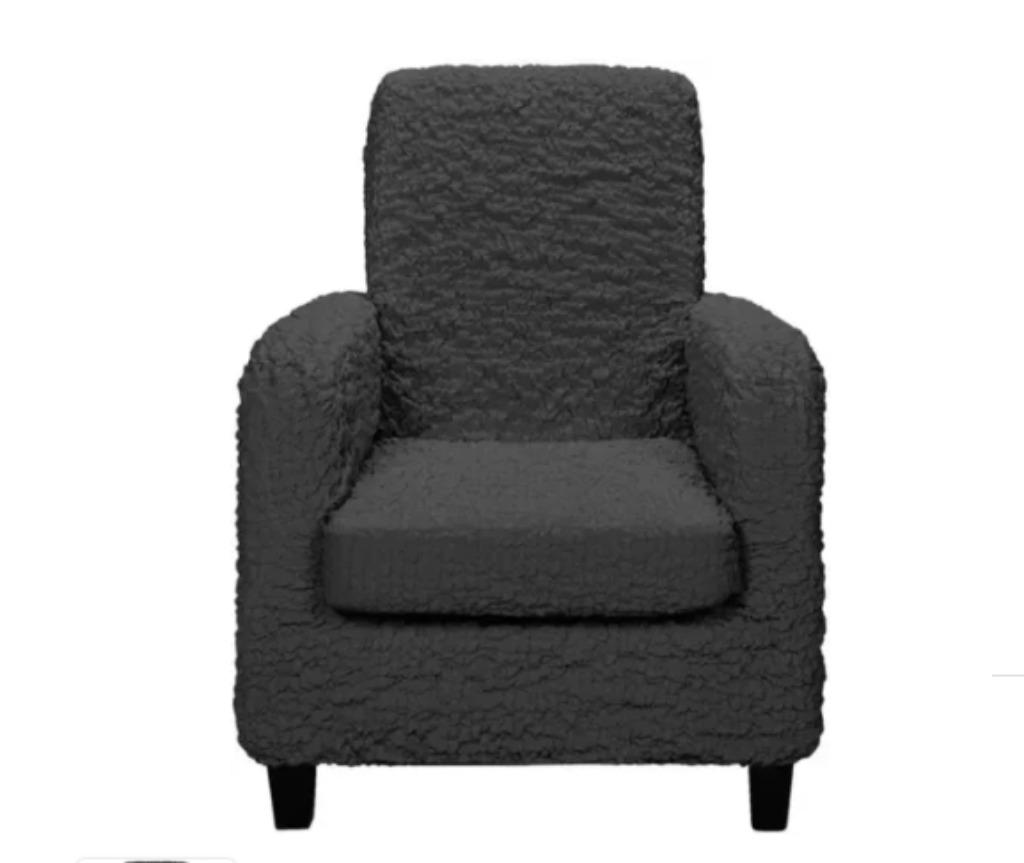Zetelhoes (Meubelhoes Josefien 1-zits antraciet), Maison & Meubles, Accessoires pour la Maison | Plaids & Couvertures, Comme neuf