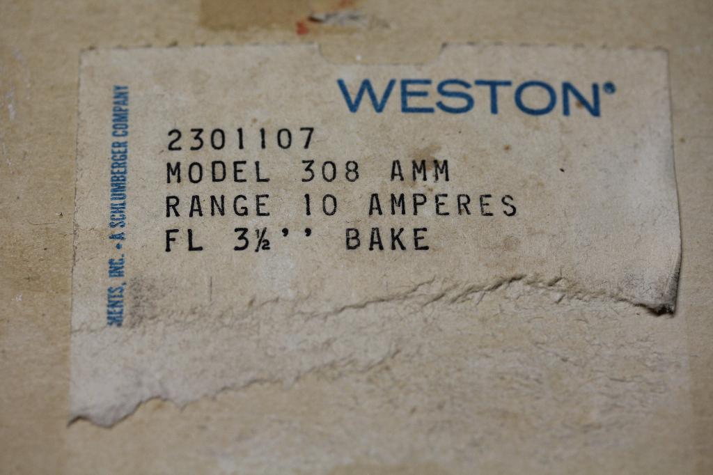 Compteur à panneau 10W Weston modèle 308 type n 2301107, Hobby & Loisirs créatifs, Enlèvement ou Envoi, Neuf