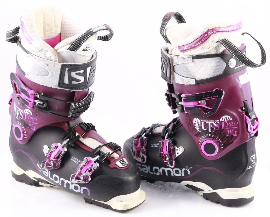 36,5 37 EU dames skischoenen SALOMON QUEST, Gebruikt, Schoenen, Carve, Ski