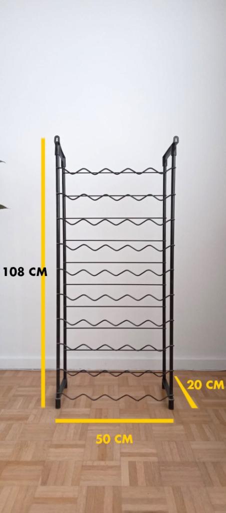 Porte-Bouteilles ( 50 bouteilles ), Neuf, Enlèvement, Métal, 75 cm ou plus