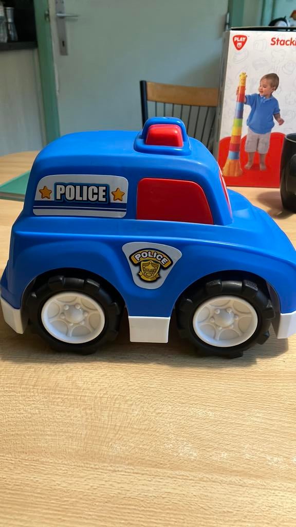Politieauto, Kinderen en Baby's, Speelgoed |Speelgoedvoertuigen, Ophalen, Zo goed als nieuw