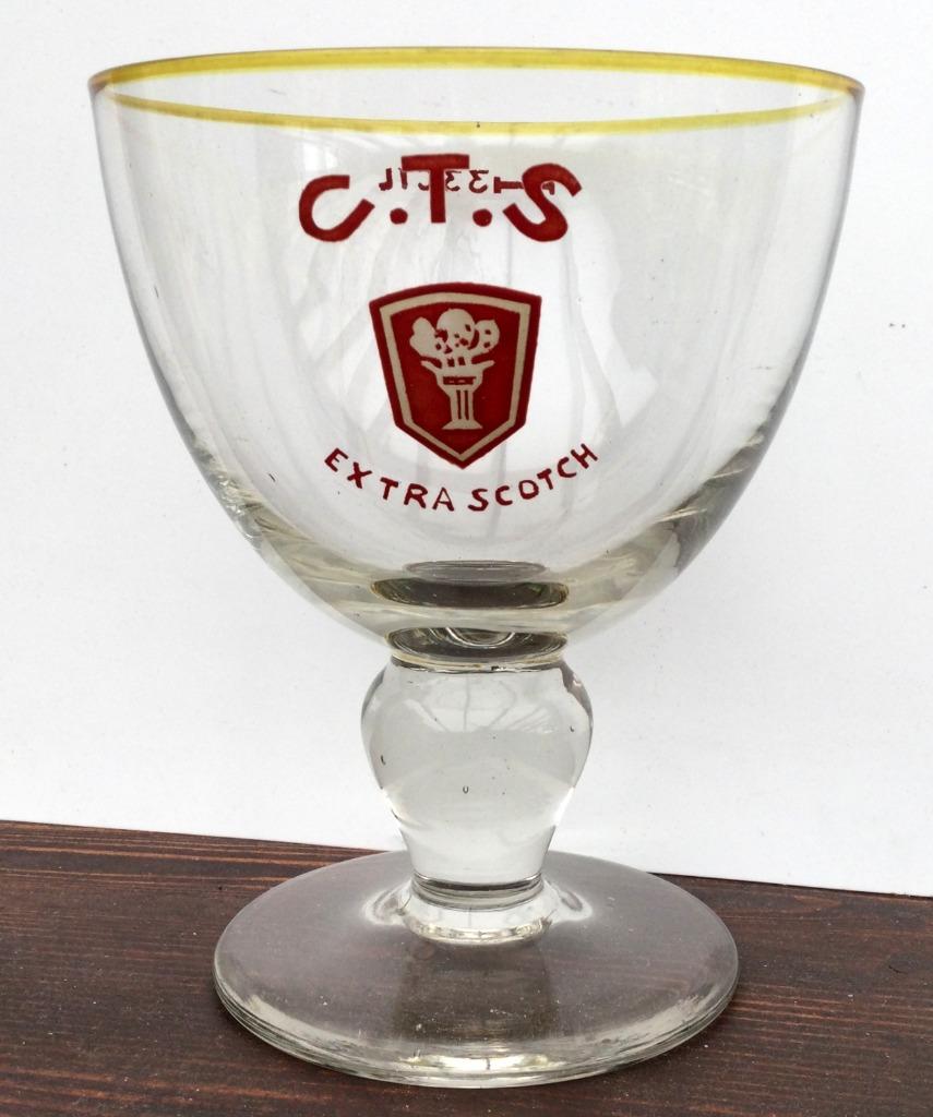 bier brouwerij glas Wielemans Ceuppens  C T S Brussel extra, Verzamelen, Glas en Drinkglazen, Ophalen of Verzenden, Zo goed als nieuw