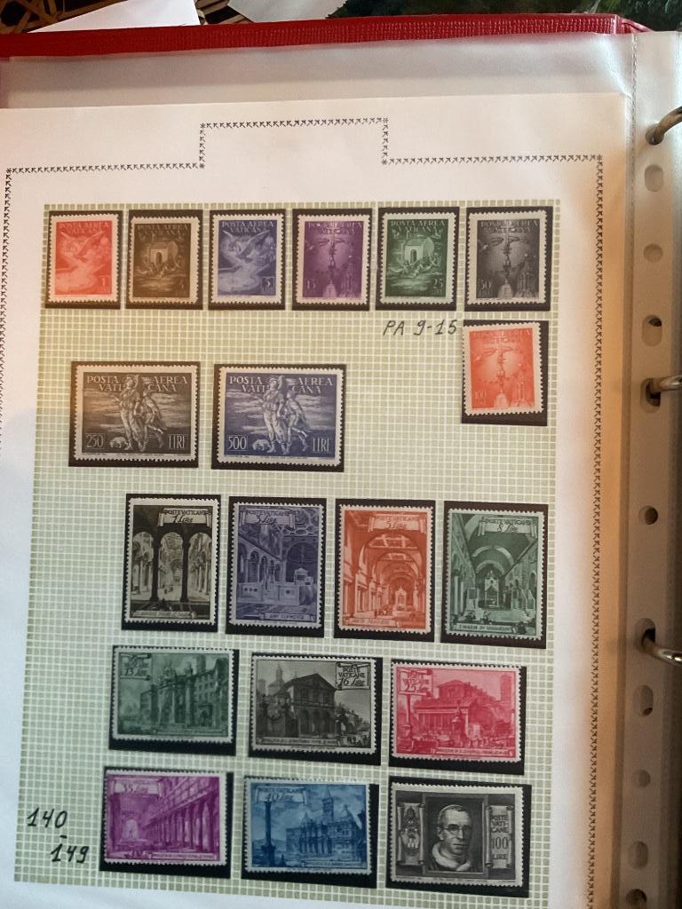 Collection complète timbres VATICAN, Timbres & Monnaies, Enlèvement