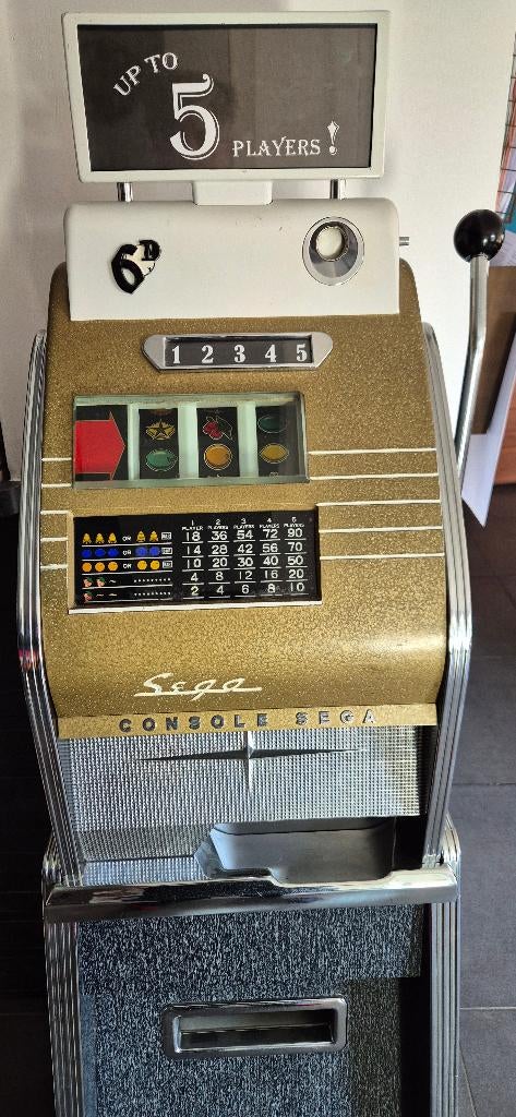 Jackpot machine a sous, Euro, Enlèvement ou Envoi, Utilisé, Avec clés
