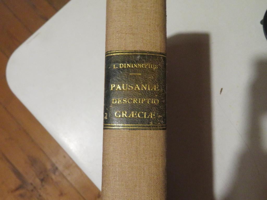 Pausanias, Description de la Grèce (bilingue grec-latin), Antiek en Kunst, Ophalen of Verzenden