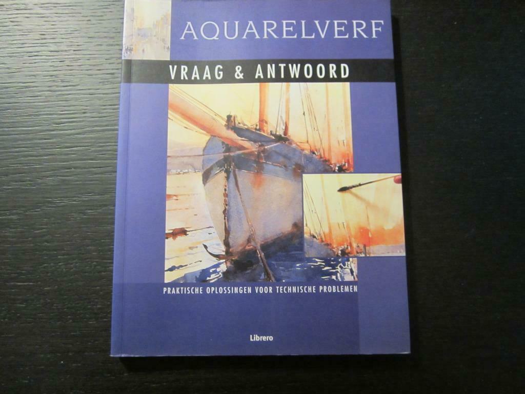 Aquarelverf  -Vraag & antwoord-  David Norman, Ophalen of Verzenden
