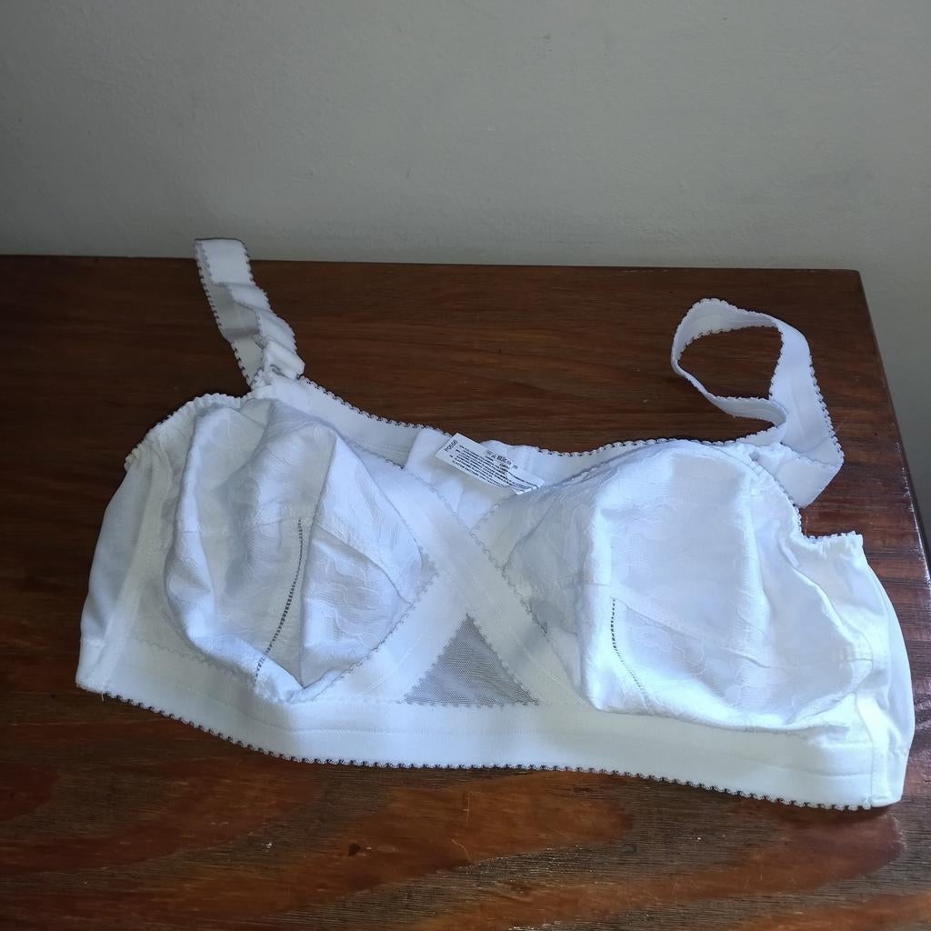 BH zonder montuur, Playtex, Ophalen of Verzenden, Wit, BH