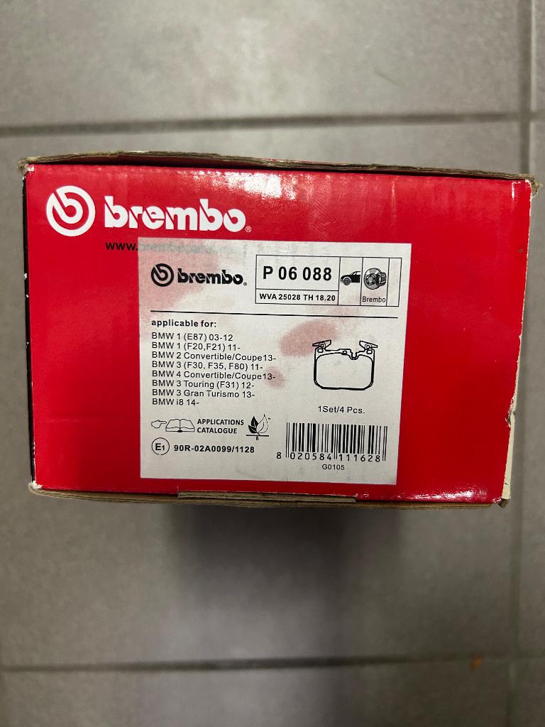 BMW BREMBO remblokken te koop voor 1-2-3-4 serie, Ophalen, Nieuw, BMW