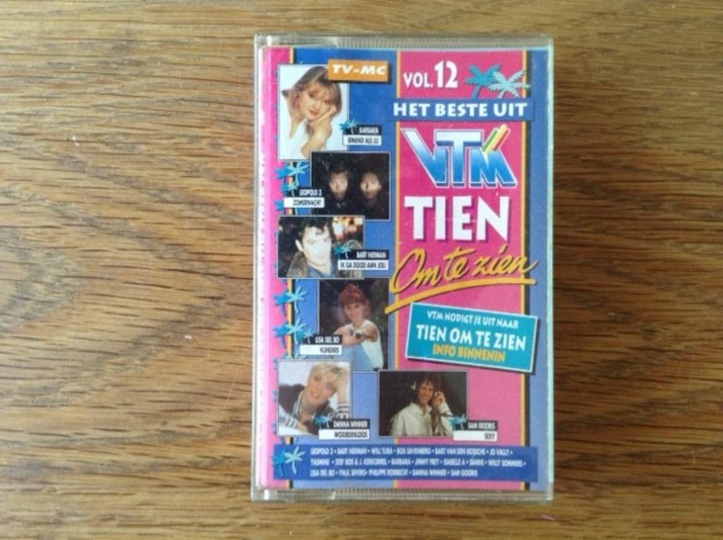 muziekcassette het beste uit tien om te zien 12, Cd's en Dvd's, Cassettebandjes, Ophalen of Verzenden, Nederlandstalig, 1 bandje
