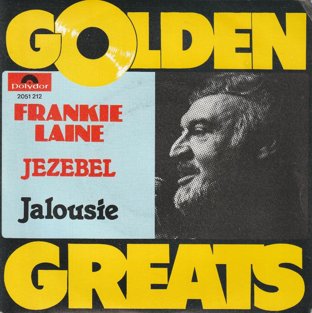 Frankie Laine - Jezebel, Single, Comme neuf, Pop, 7 pouces