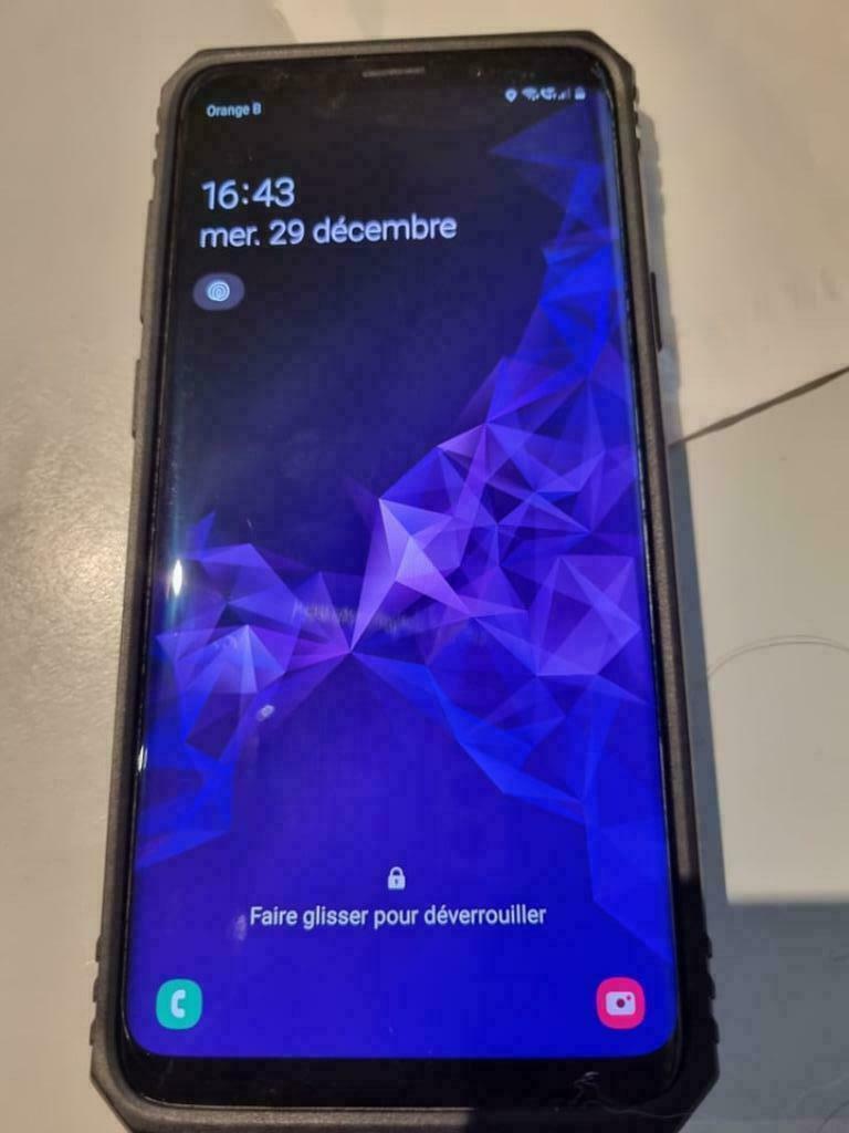 Samsung Galaxy S9 PLUS 64 G Noir DUAL SIM, Télécoms, Envoi, Comme neuf, Autres modèles