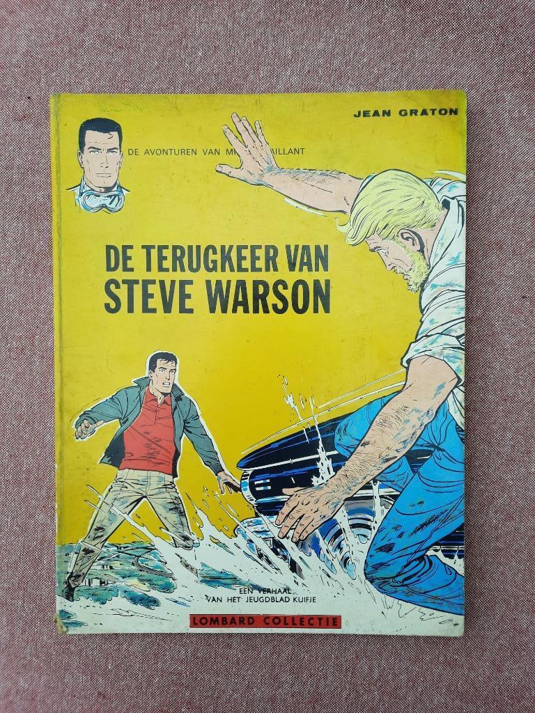 Michel Vaillant De terugkeer van Steve Warson, Gelezen, Jean Graton, Eén stripboek, Ophalen of Verzenden