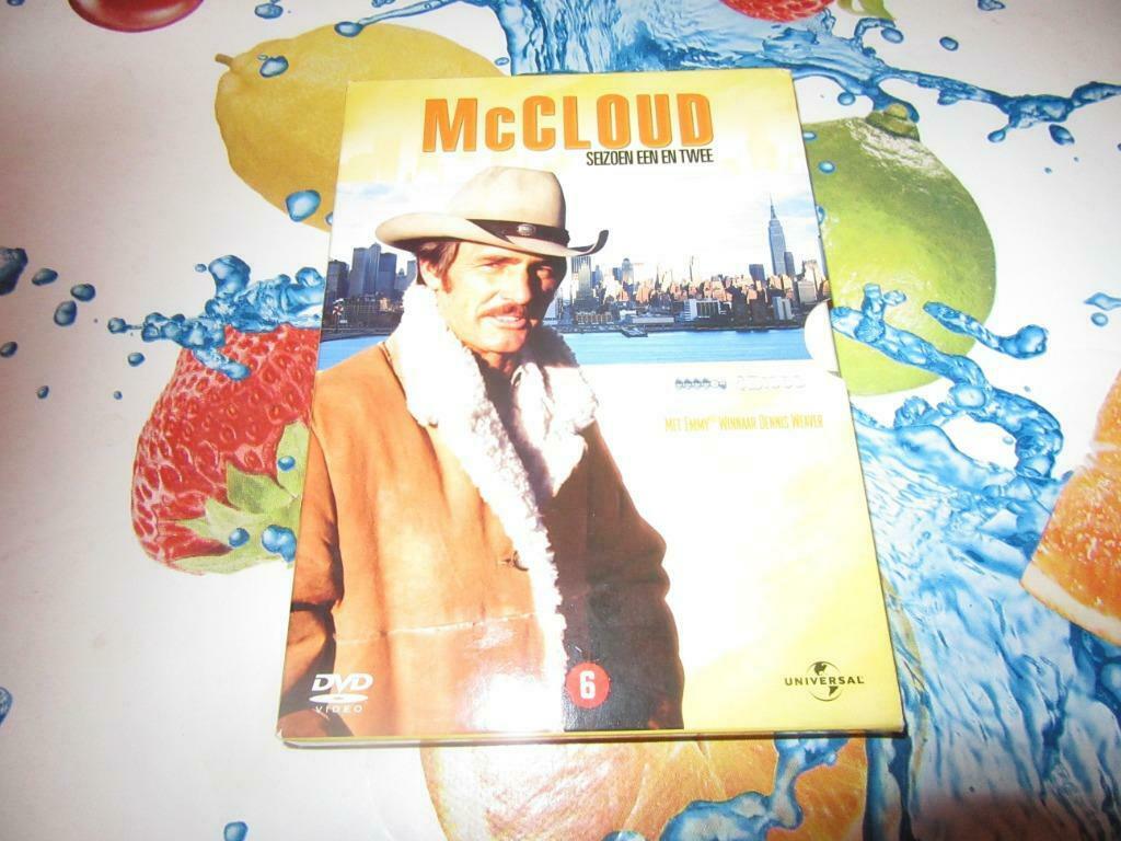Mccloud seizoen 1 en 2 met Dennis Weaver, Cd's en Dvd's, Vanaf 6 jaar, Ophalen of Verzenden, Zo goed als nieuw, Actie en Avontuur