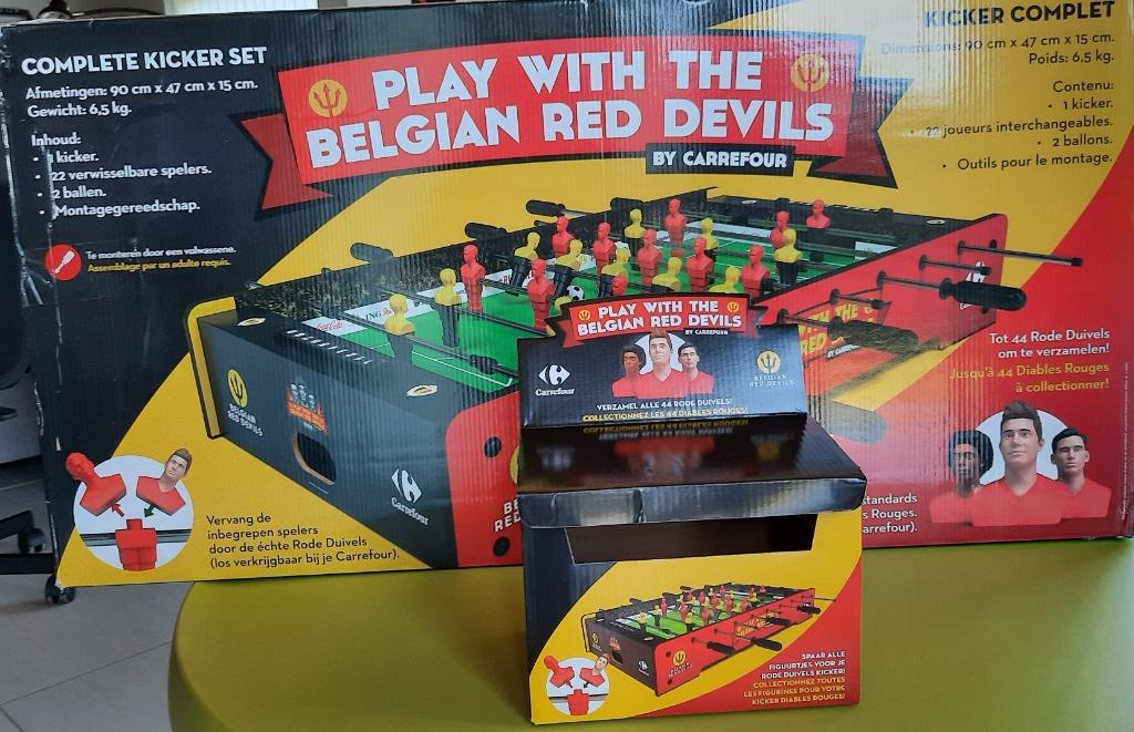 kickertafel rode duivels, Ophalen of Verzenden