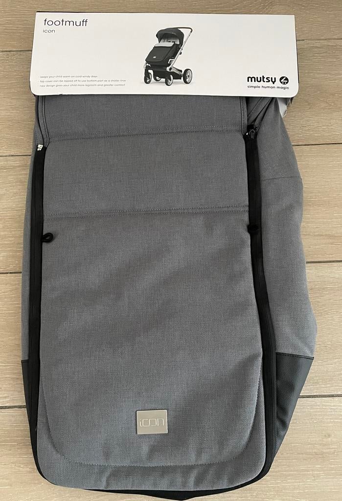 Mutsy voetenzak houdt je kindje lekker warm nieuw, Overige merken, Verstelbare rugleuning, B, Ophalen of Verzenden