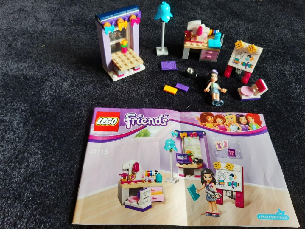 Lego Friends 41115 (Emma's atelier), Ophalen, Gebruikt, Complete set, Lego