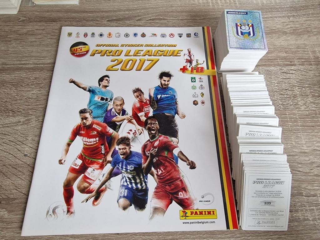 Panini Pro League 2017 COMPLET !, Enlèvement ou Envoi, Comme neuf