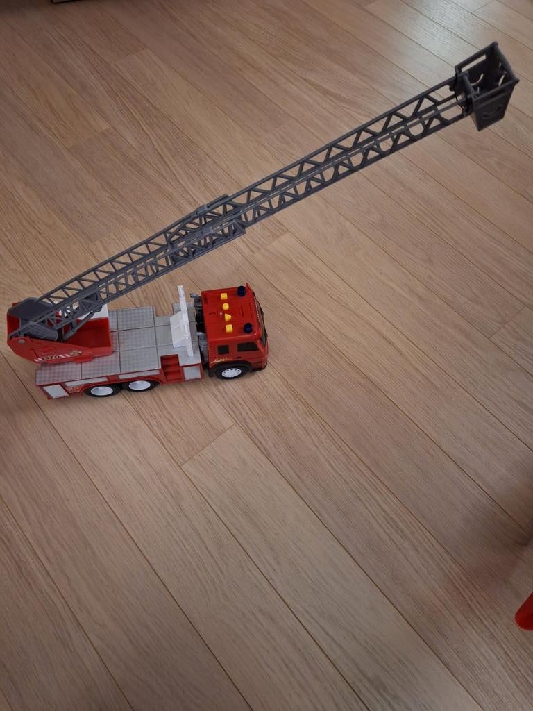 Brandweerauto 50cm uitgeschoven, Ophalen, Gebruikt