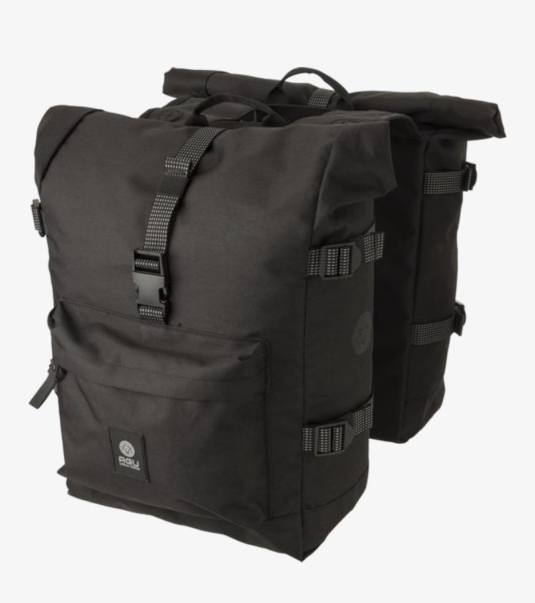 AGU H2o trend rolltop 28L fietstassen dubbele fietstas, Ophalen of Verzenden, Gebruikt