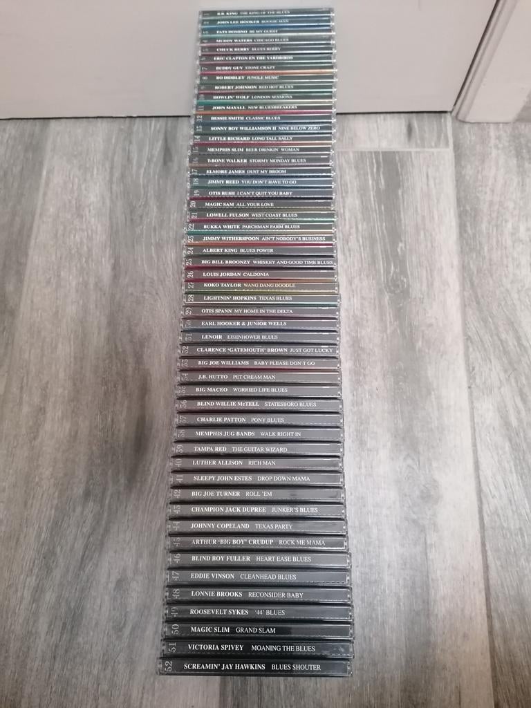 The Blues Collection Deagostini - 52 cd's, Cd's en Dvd's, Ophalen of Verzenden, Zo goed als nieuw, Blues