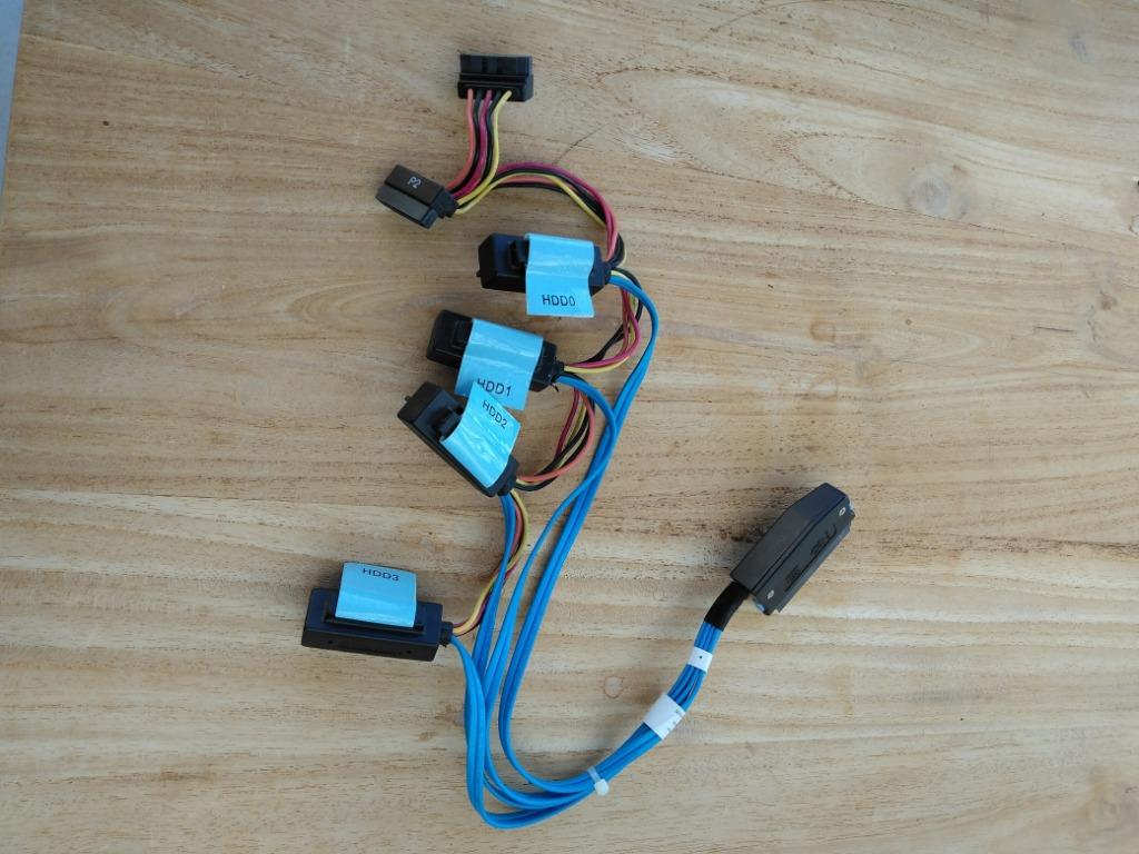 Dell PowerEdge T110 Server SAS SATA Data HDD Cable, Ophalen, Nieuw
