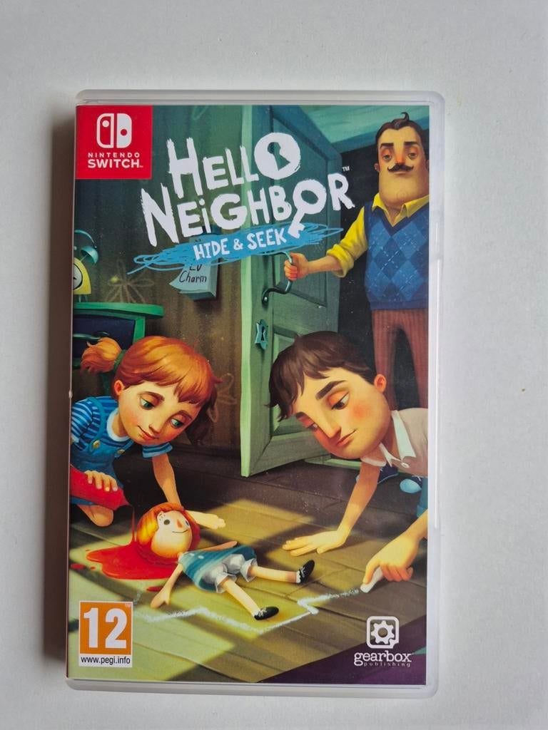 Hello neighbor hide seek Nintendo switch, Games en Spelcomputers, Ophalen of Verzenden, Zo goed als nieuw