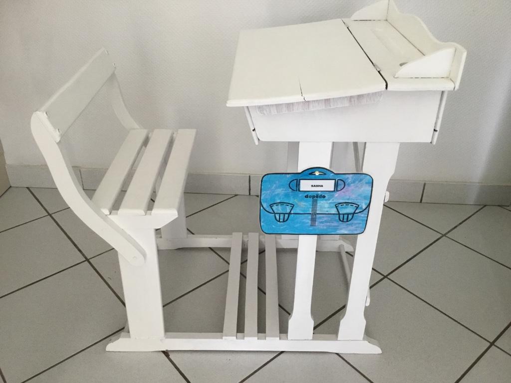 Banc d’écolier, Enlèvement, Utilisé