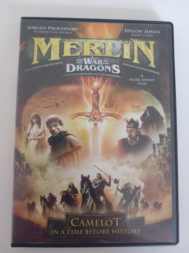 Dvd Merlin and the war of the dragons (Actiefilm), Ophalen of Verzenden, Zo goed als nieuw