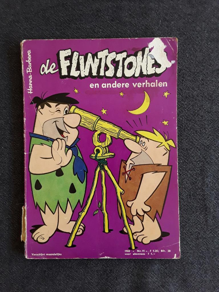 de Flintstones en andere verhalen, Gelezen, Eén stripboek, Ophalen of Verzenden, Hanna-Barbera