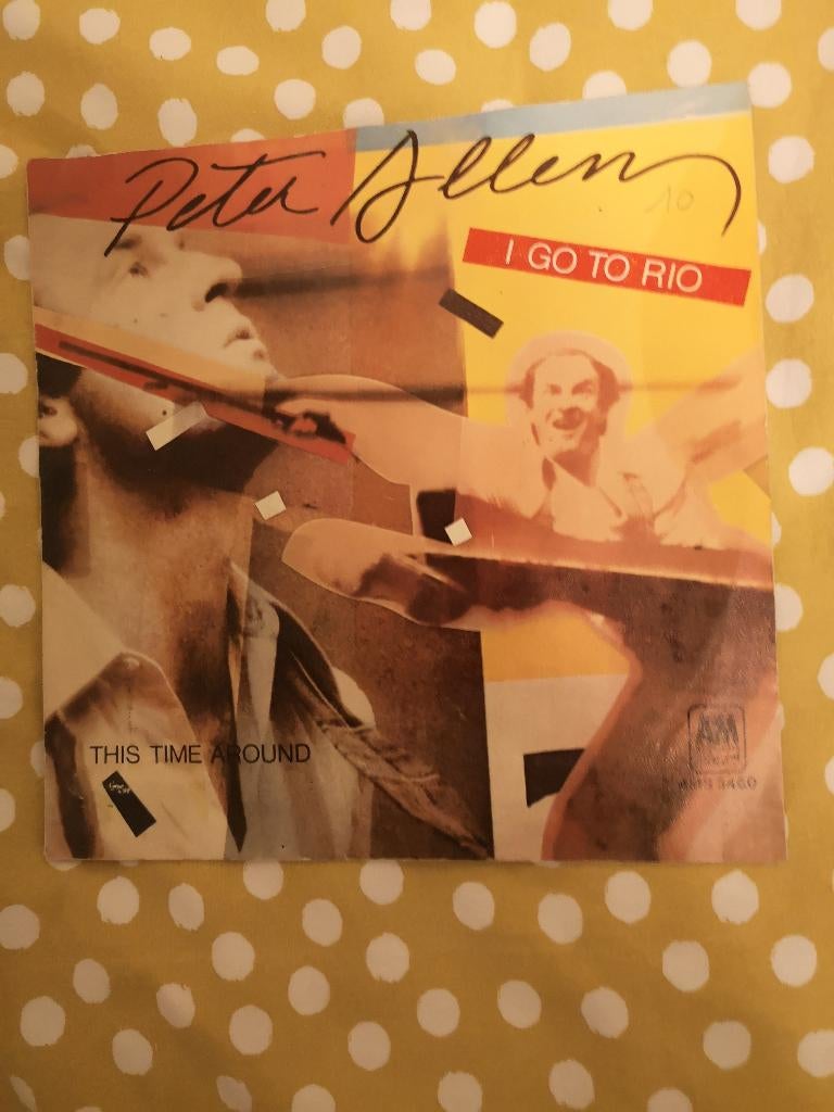 Peter alle i go to rio-this time'aroud(bpost gratuit, Enlèvement ou Envoi, Single, Utilisé, Pop