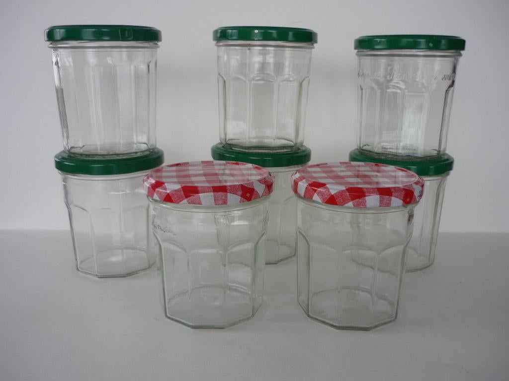 6 pots à confiture, Enlèvement, Neuf