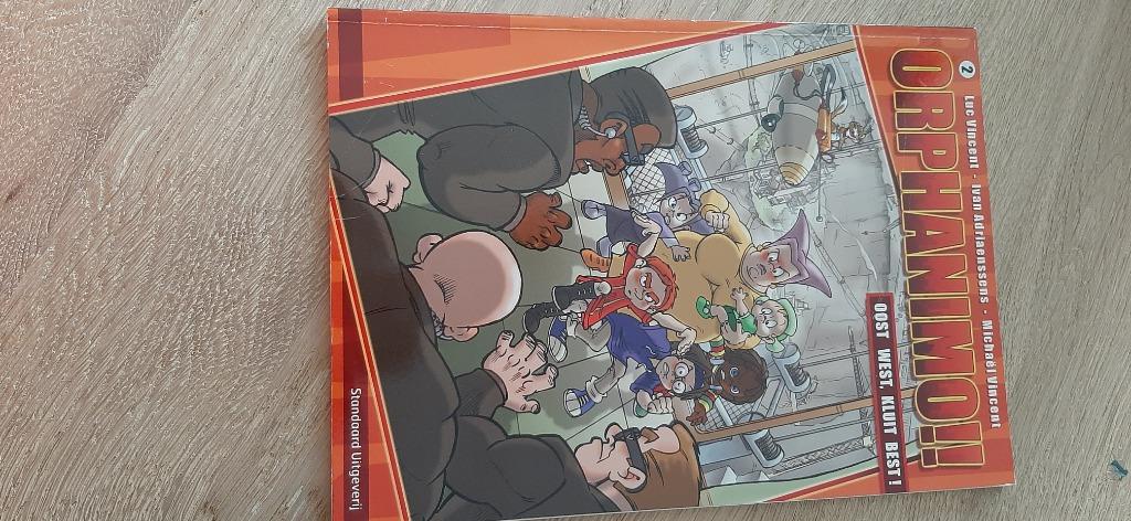 Orphanimo, oost west kluit best, 2003, eerste editie, Boeken, Ophalen, Eén stripboek, Nieuw, Luc vincent-ivan adriaens
