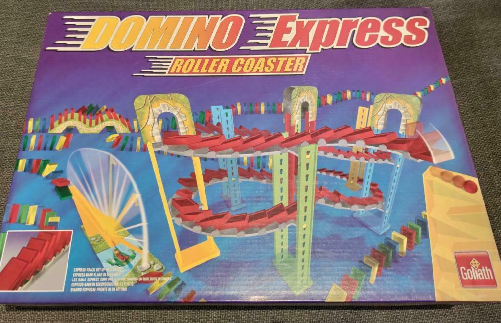 Jeu Domino Express Roller Coaster Goliath, Enlèvement, Comme neuf