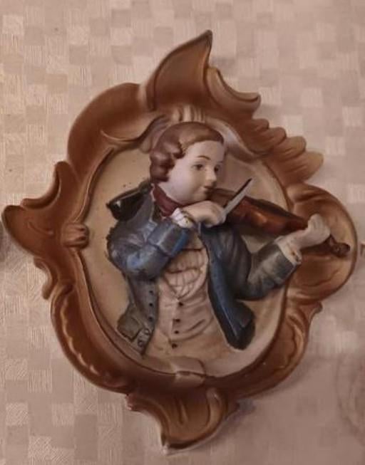 Lot van 16 oude bisquit beeldjes prijs ovt, Ophalen of Verzenden