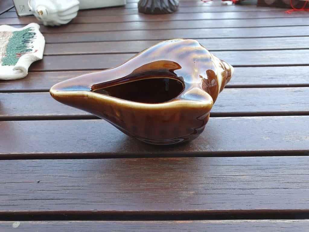 2 asbakken in de vorm van een schelp, Ophalen of Verzenden