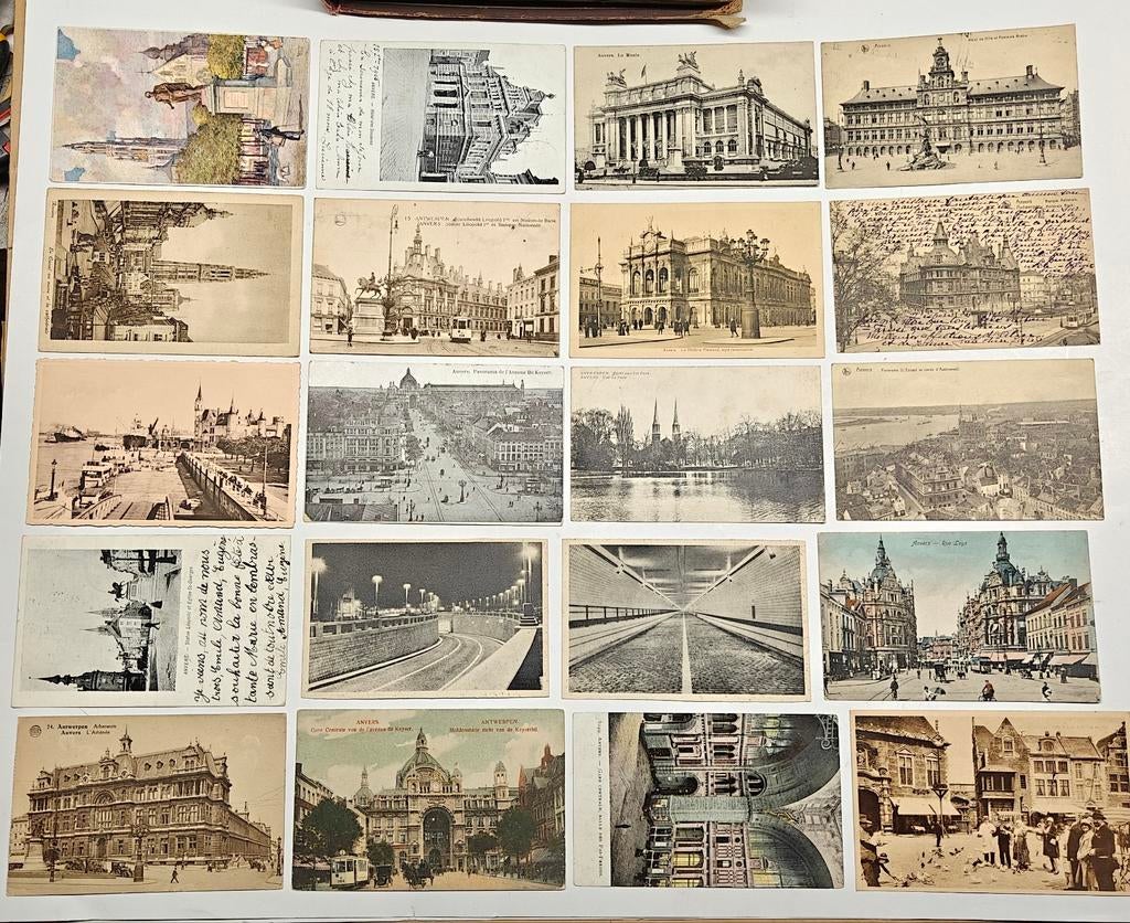 Anvers/Anvers/35 cartes postales anciennes, Collections, Enlèvement ou Envoi, Anvers