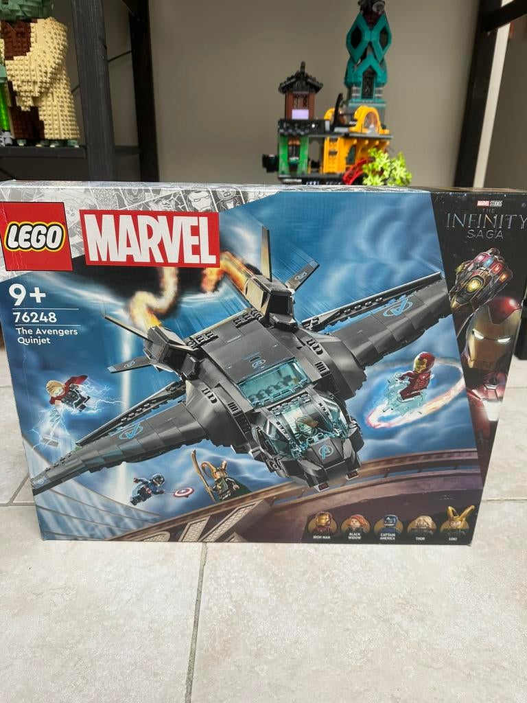 Lego 76248 the avengers quinjet, Ophalen of Verzenden, Nieuw, Lego