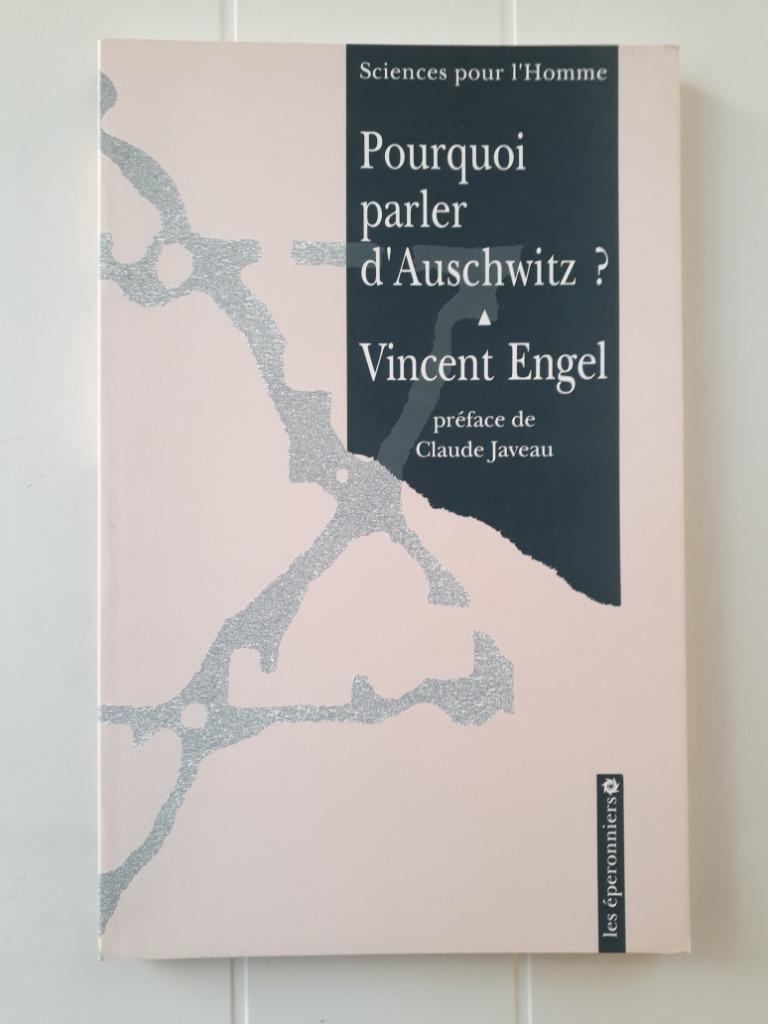 Waarom praten over Auschwitz?, Ophalen of Verzenden, Vincent Engel, Tweede Wereldoorlog, Gelezen