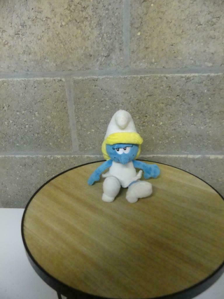 Kleine knuffel Smurfin, Enlèvement, Comme neuf, Schtroumpfette, Poupée, Figurine ou Peluche
