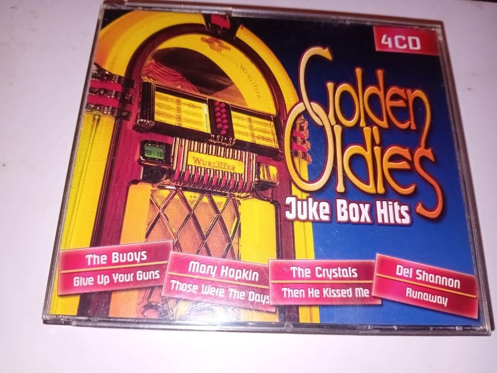 Coffret de 4 CD Golden Oldies Juke Box Hits, Enlèvement ou Envoi, Comme neuf, Autres genres, Coffret