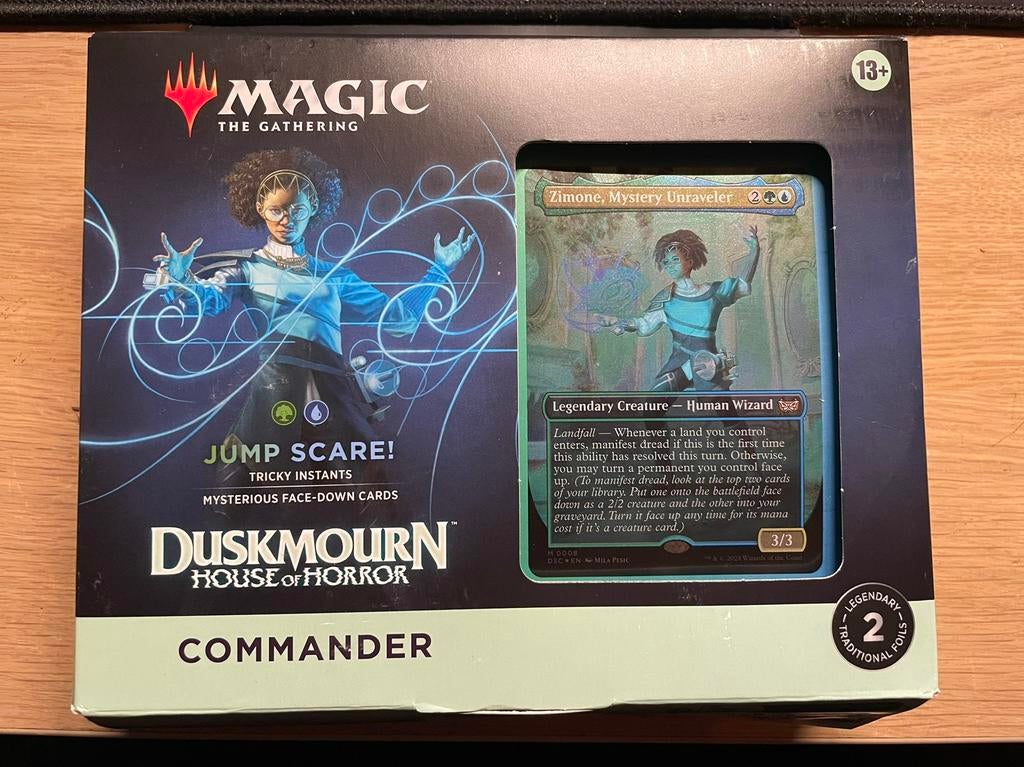 Magic the gathering Jump Scare Commander deck, Enlèvement, Neuf, Deck game