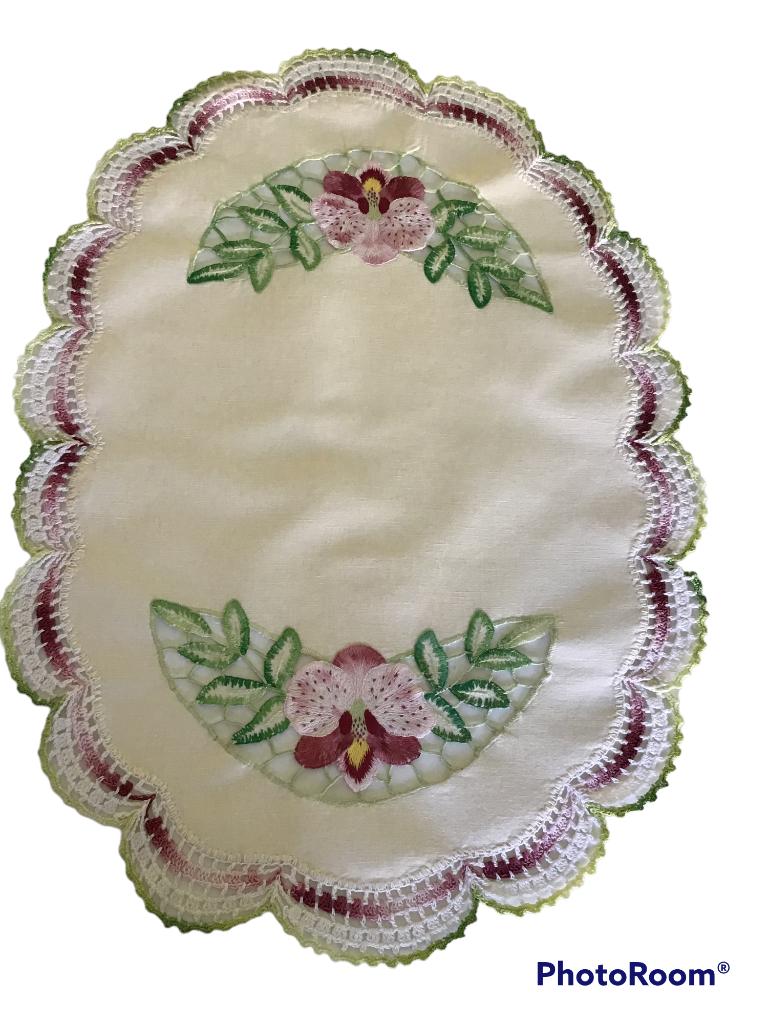 Vintage handmade onderlegger, Antiek en Kunst, Ophalen of Verzenden