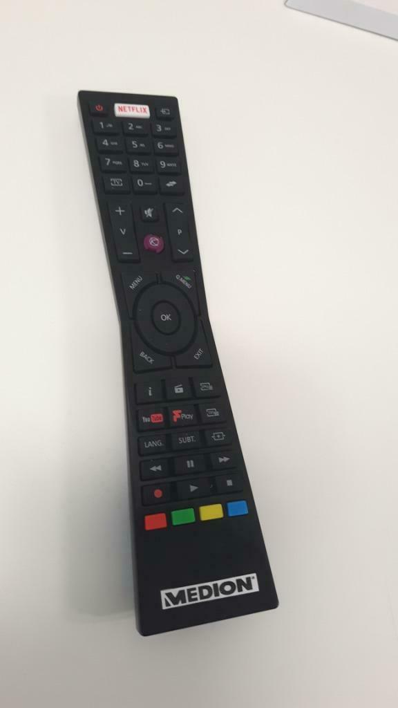 Afstandsbediening MEDION 4K TV MET NETFLIX-YOU TUBE-INTERNET, Enlèvement ou Envoi, Neuf, Originale, TV