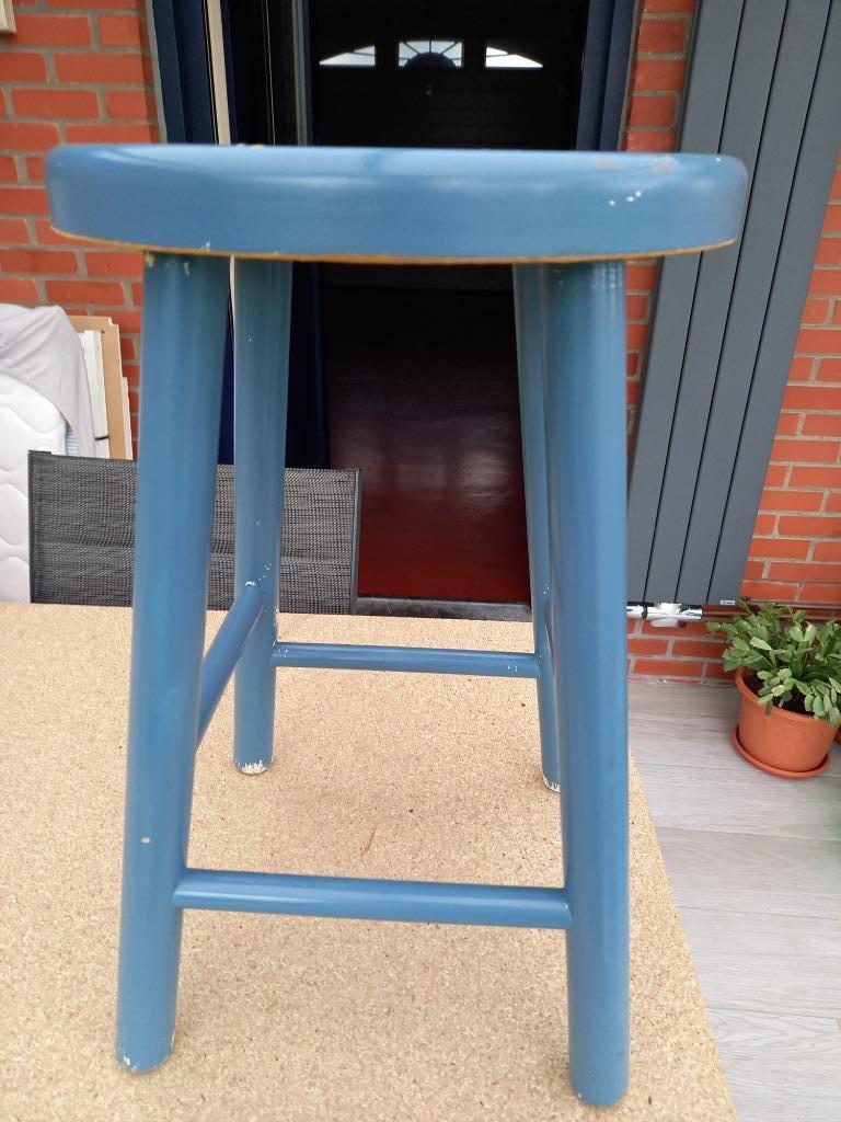 Kruk of Tabouret, Ophalen, Gebruikt, Hout