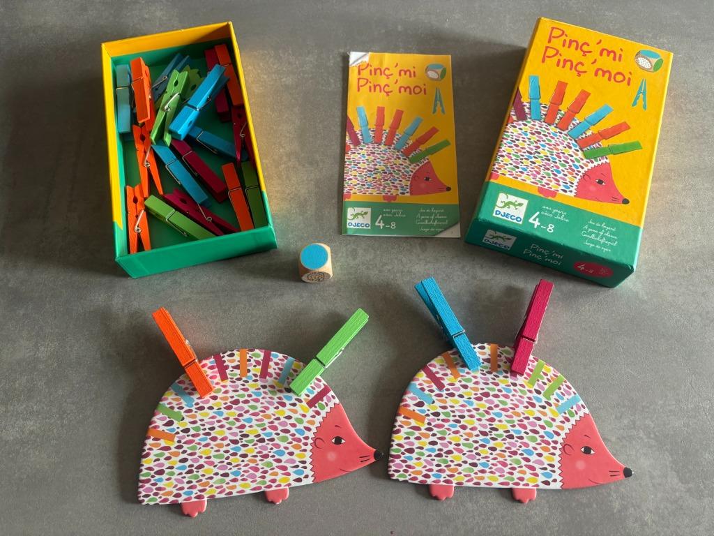 Jeu pour enfants - Pinç'mi Pinç'moi, 1 ou 2 joueurs, Enlèvement ou Envoi, Comme neuf, Djeco